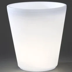 LED-blomsterkrukke Assisi oplyst Ø 37 cm