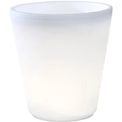 LED-blomsterkrukke Assisi oplyst Ø 37 cm