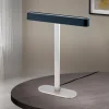 LED-bordlampe Auftakt nikkel/sort