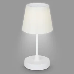 LED-bordlampe Campi, genopladeligt batteri, dæmpbar, hvid