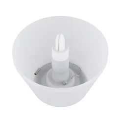 LED-bordlampe 36000 flasketop hvid plast