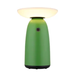 LED-bordlampe 36625, grøn, metal, 23 cm, dæmpbar