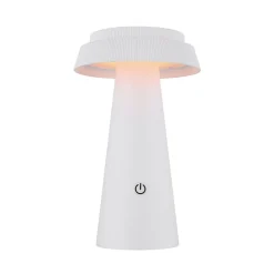 LED-bordlampe 36624, hvid, genopladeligt batteri, CCT, IP54, dæmpbar