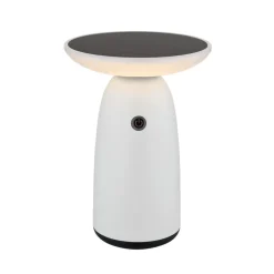 LED-bordlampe 36625, hvid, metal, 23 cm, dæmpbar