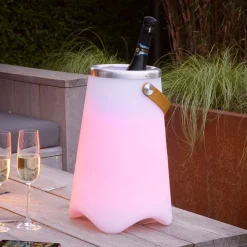 LED-bordlampe Jamaica med Bluetooth-højttaler