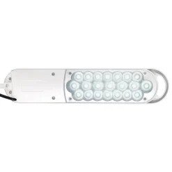 LED-bordlampe MAULatlantic, hvid, højde 41 cm, stativ