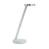 LED-bordlampe MAULpuck, teleskoparm, hvid
