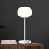 LED-bordlampe Pina hvid Højde 27,8 cm Metal/glas Touch