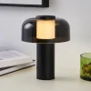 LED-bordlampe Ponente, Ø 16 cm, sort, CCT, dæmpbar