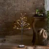 LED-dekorationstræ Snefrosttræ IP20 Højde 90 cm