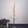 LED-dekorationstræ Tobby Tree IP44 brun højde 150 cm
