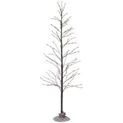 LED-dekorationstræ Tobby Tree IP44 brun højde 150 cm