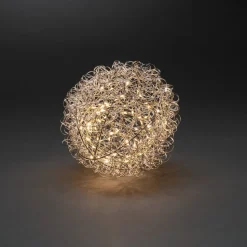 LED-dekorativ lyskugle, Ø 25 cm, 80 LED'er