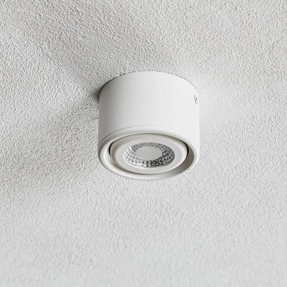 LED-downlight Anzio, vippelig, hvid