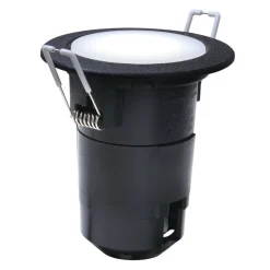 LED-downlight Teresa 90, GU10, CCT, 3,5 W, sort