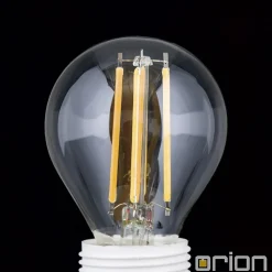 LED-dråbepære E14 4,5 W Filament 827 kan dæmpes