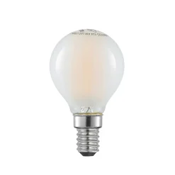 LED-dråbepære E14 4 W 2.700 K mat dæmpes, 2 stk