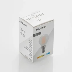 LED-dråbepære E14 4 W 2.700 K mat dæmpes, 2 stk