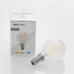 LED-dråbepære E14 4 W 2.700 K mat dæmpes, 3 stk
