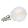 LED-dråbepære E14 4,5 W mat 2.700 K kan dæmpes