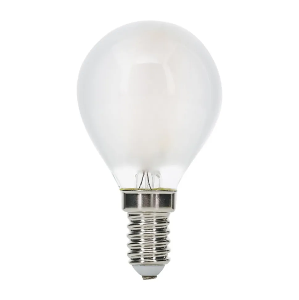 LED-dråbepære E14 4,5 W mat 2.700 K kan dæmpes