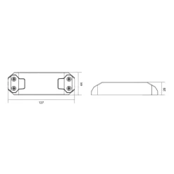LED-driver Basic, dæmpbar, CC, D35020UF/20W