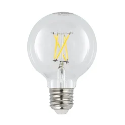 LED E27 4 W G80 2.700 K filament dæmpes klar 3 stk