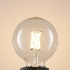 LED E27 4 W G80 2.700 K filament dæmpes klar 3 stk