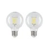 LED E27 4 W G80 2.700 K filament dæmpes klar 2 stk