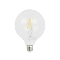 LED-filament E27 6 W 2.700 K G125 Globe klar 3 stk