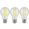 LED-filament E27 5 W 2.700 K 1060 lm klar, 3 stk