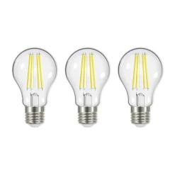 LED-filament E27 2,2 W 3.000 K 470lm klar, 3 stk