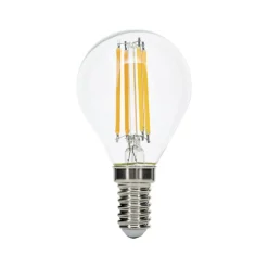 LED-filamentpære E14 G45 klar 6W 827 720lm dæmpbar