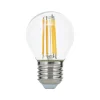 LED-filamentpære E27 G45 klar 6W 827 720lm dæmpbar