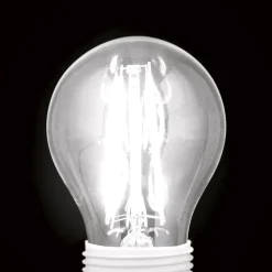 LED-filamentpære E27 G45 klar 6W 827 720lm dæmpbar