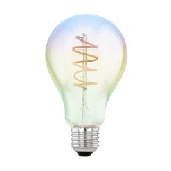 LED-filamentpære E27 4W A75 2000K iriserende dæmpbar