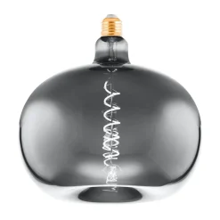 LED-filamentpære E27 4W Big Size æbleform krom