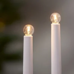 LED-filamentpære E10 3W dæmpbar, 3-pak, 55V