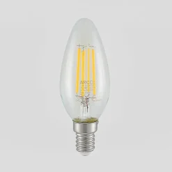 LED-filamentpære E14 4W 2.700K 3-trins dæmper