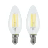 LED-filamentpære E14 4 W 827 3-trins-dæmper, 2 stk