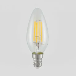 LED-filamentpære E14 4 W 827 3-trins-dæmper, 3 stk