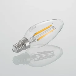 LED-filamentpære E14 4 W 827 3-trins-dæmper, 3 stk