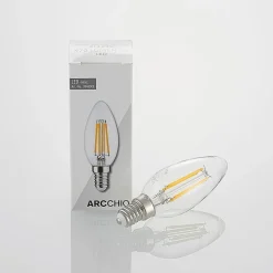 LED-filamentpære E14 4 W 827 3-trins-dæmper, 3 stk