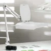 LED-forstørrelseslys MAULvitrum, hvid, klemme, metal