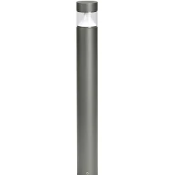 LED-gadelampe 2295, antracit/klar