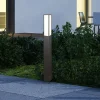 LED-gadelampe Fuerte, antracit, aluminium, IP54