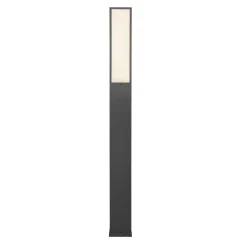 LED-gadelampe Fuerte, antracit, aluminium, IP54