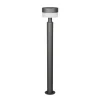 LED-gadelampe Mackenzie, højde 95 cm, antracit, støbt aluminium