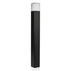 LED-gadelampe OOL-50018, aluminium, højde 80 cm