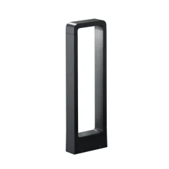 LED-gadelampe RENO, antracit, højde 50 cm, metal, IP54